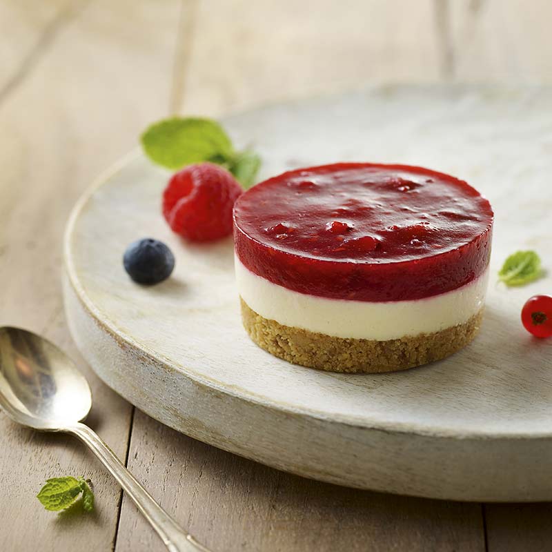 Cheesecake Met Rood Fruit - Traiteur de Paris