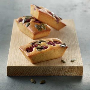 Vegan Financier Amandel En Framboos - Traiteur de Paris